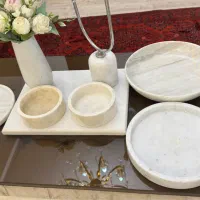 ظروف پذیرایی سنگی|ظروف سرو و پذیرایی|گرمدره, |دیوار