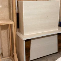 میز و کتابخونه اداری کاملا نو