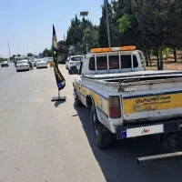 یدکش امداد خودرو خودرو بر جرثقیل ۲۴