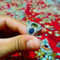 انگشتر پنج جواهر قدیمی|جواهرات|زابل, |دیوار