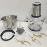 خردکن 2کاسه سیلور کرست حک شده