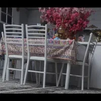 میز غذاخوری شش نفره