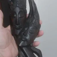 مجسمه چوبی آبنوس ۳۳ سانت