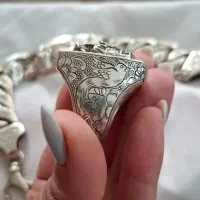 دستبند و انگشتر نقره|جواهرات|لاهیجان, شهید آوینی|دیوار