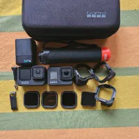 Gopro 8 and 9 with accessories