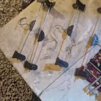 ریل ورگال آویز لباس همراه با قفسه