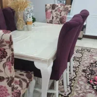 میز غذاخوری ۶ نفره|میز و صندلی غذاخوری|تهران, قصر فیروزه ۲|دیوار