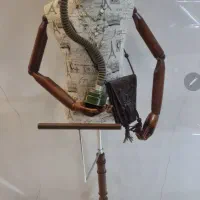 مانکن چوبی ترک و اسکی فضایی تایوان