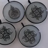 گردنبند حک چشم و‌موی یار|بدلیجات|اردبیل, |دیوار