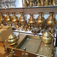 ye26cxمنقل برنجی دوجداره hszc