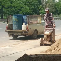 اجرای کاتر برش آسفالت بتن