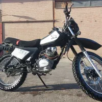 موتور تریل مشکی ۱۵۰ سی سی مدل ۹۰