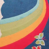 فرش اتاق کودک رنگین کمان|فرش|تهران, بروجردی|دیوار