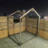 قفس چوبی ۱۰۰ در ۱۲۰ در ارتفاع ۱۳۰