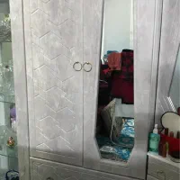 کمد لباس و بوفه و آینه دراور نو‌