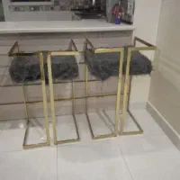 صندلی اپن (اوپن) فلزی آبکاری فورتیک