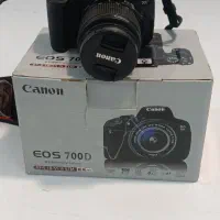 دوربین عکاسی وفیلمبرداری کانن 700d ولنز ۱۸ ۳۰۰