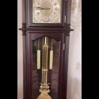 ساعت ایستاده چوب تمام راش عالی