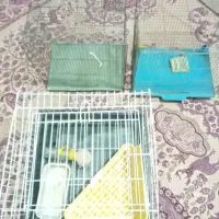 قفس خرگوش با لوازم جانبی در حد نو|لوازم جانبی حیوانات|تهران, جوادیه تهرانپارس|دیوار