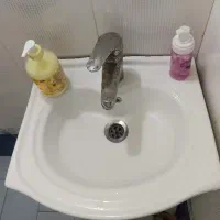 روشویی سنگی کارکرده تمیز|لوازم سرویس بهداشتی|حبیب آباد, |دیوار