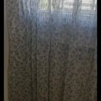 پرده شیشه ای ترک کاملا سالم و تمیز|پرده، رانر، رومیزی|تهران, سید خندان (جلفا)|دیوار