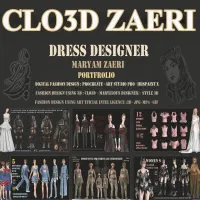 آموزش هنرجو طراحی لباس با نرم افزار