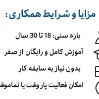 جذب همکار برای کار فروش و فعالیت آنلاین