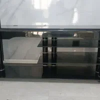 میز تلویزیون شیشه ای