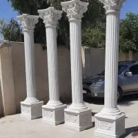 سردرب ورودی  مجسمه اماتیس سرستون 2 ستون و پاستون