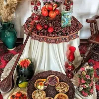 حراج میز خاطره شب یلدا|مبلمان خانگی و میز عسلی|بجنورد, |دیوار