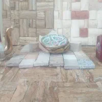 نعلبکی مرغی نقاشی وچایدان لاکی رنگ ژاپن و گلابدان|ظروف سرو و پذیرایی|خمینی‌شهر, |دیوار