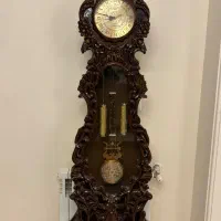 ساعت ایستاده چوب گردو