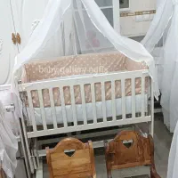 گهواره سنتی مدل پارمیدا تخت کنار مادر مدل پارمیدا|تخت و سرویس خواب|تبریز, |دیوار