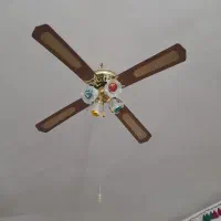 پنکه چهار پر لوستری