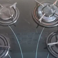 گاز ۴ شعله|اجاق گاز و لوازم برقی پخت‌وپز|لنگرود, |دیوار