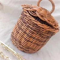 انواع سبدهای حصیری دست باف|صنایع دستی و سایر لوازم تزئینی|خمینی‌شهر, |دیوار