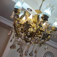 لوستر فرشته ۵ شاخه ۱۰ شعله