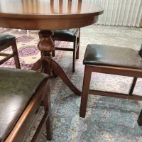 میز ناهارخوری چوبی|میز و صندلی غذاخوری|نجفآباد, شریعتی|دیوار