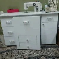 انواع میزهای چرخ خیاطی صندلی دار و اتودار