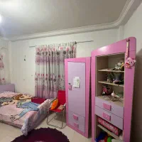 تخت و کمد و میزتحریر نوجوان|تخت و سرویس خواب|نور, |دیوار