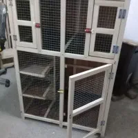 طراحی وساخت قفس چوبی