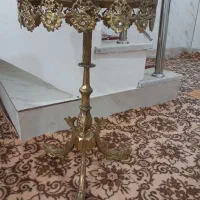 میز تلفن برنجی