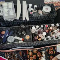 فروش تمام وسایل کاشت ناخن کاملا نو|آرایشی، بهداشتی، درمانی|یاسوج, |دیوار