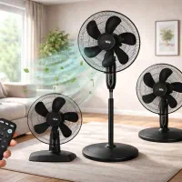 پنکه سه منظوره ویداس/کنترل دار/ضمانت نامه معتبر