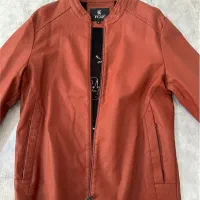 کت چرم مردانه سایز لارج