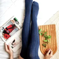 جوراب شلواری و جوراب ساق بلند گندمی|لباس|ساوه, |دیوار