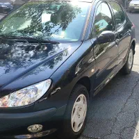 ۲۰۶ مشکی تیپ ۲|خودرو سواری و وانت|تهران, میرداماد|دیوار