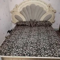 تخت دونفره باتشک نو