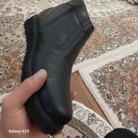 کفش بوت چرم دست دوز تبریز