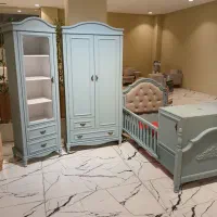 تخت سرویس خواب سیسمونی دوطبقه